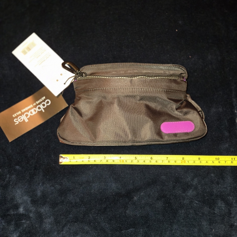 Caboodles bag. Black With Purple Lining. Nwt - Picture 2 of 6